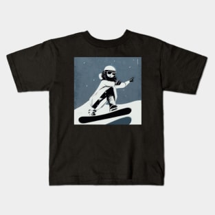 Snowboarder Gift Idea Kids T-Shirt